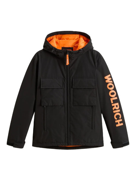  Woolrich Kids Ramar City Hooded Parka - Black 