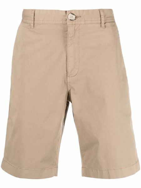  Woolrich Knee-length Cotton Chino Shorts - Neutrals 