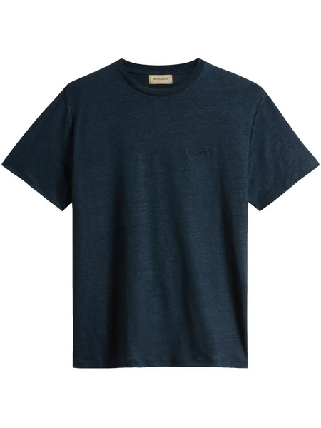  Woolrich Linen T-shirt - Blue 
