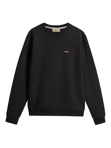  Woolrich Logo Crew-neck Sweater - Black 