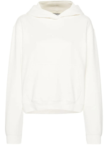 Woolrich Logo-embroidered Cotton Hoodie - White 