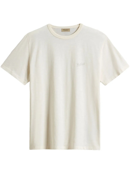  Woolrich Logo-embroidered T-shirt - White 