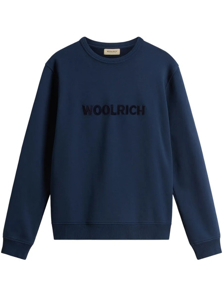  Woolrich Logo-patch Sweatshirt - Blue 