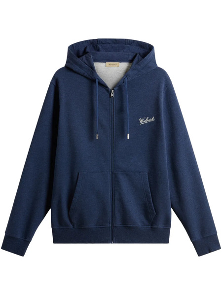  Woolrich Mouline Hoodie - Blue 