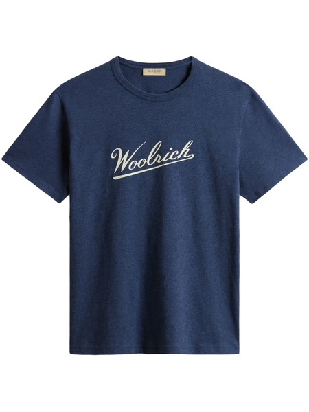  Woolrich Mouline Jersey T-shirt - Blue 