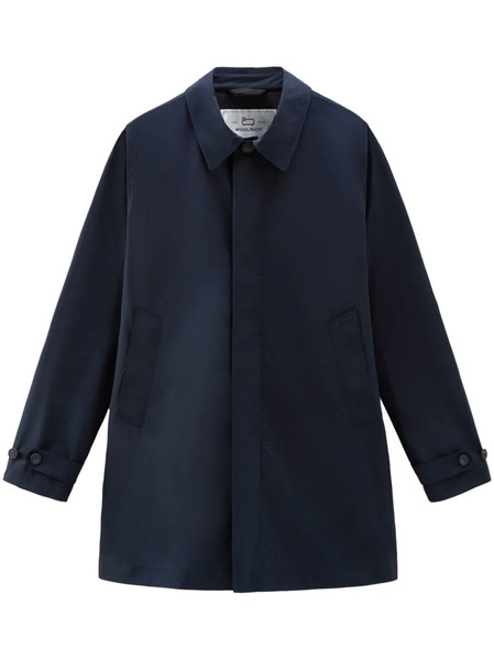  Woolrich New City Trench Coat - Blue 