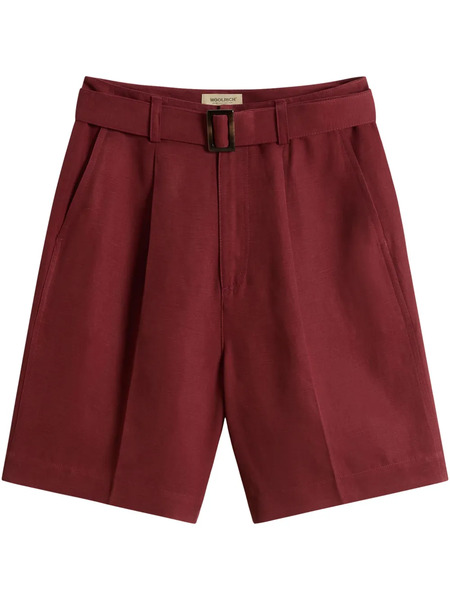  Woolrich Pleat-detailing Shorts - Red 