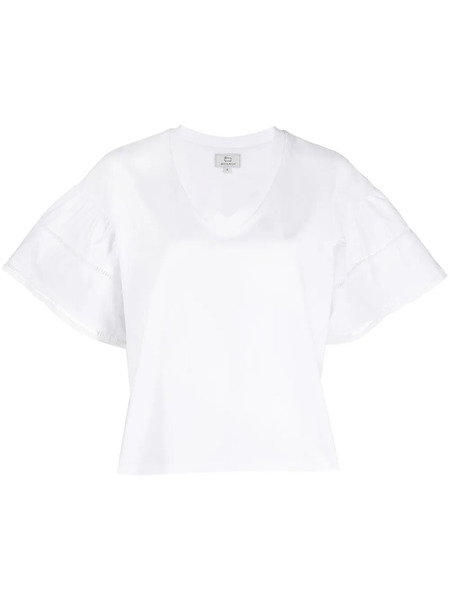  Woolrich Puff-sleeve T-shirt - White 