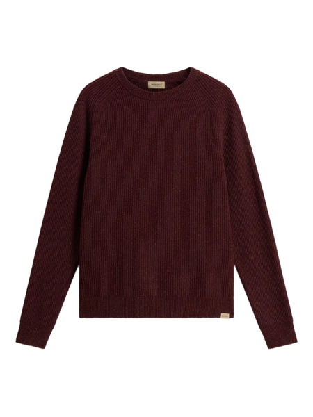  Woolrich Rib-knit Crew-neck Sweater - Red 