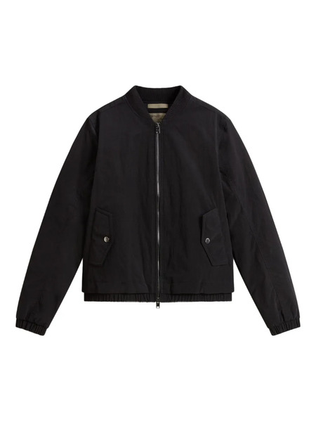  Woolrich Ribbed-cuff Bomber Jacket - Black 