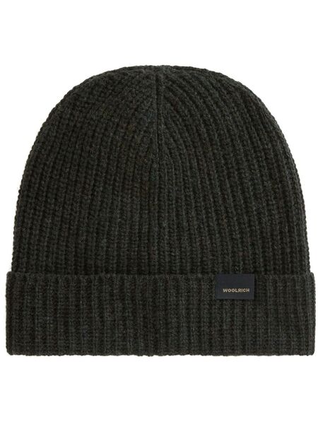  Woolrich Ribbed-knit Beanie - Green 