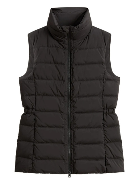  Woolrich Shirley Quilted High-neck Gilet - Black 