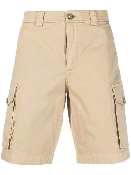  Woolrich Straight-leg Cotton Shorts - Neutrals 