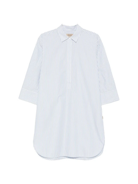  Woolrich Striped Mini Dress - Blue 