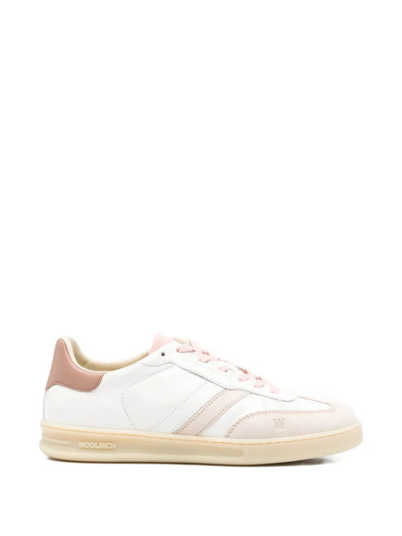  Woolrich Striped Sneakers - White 