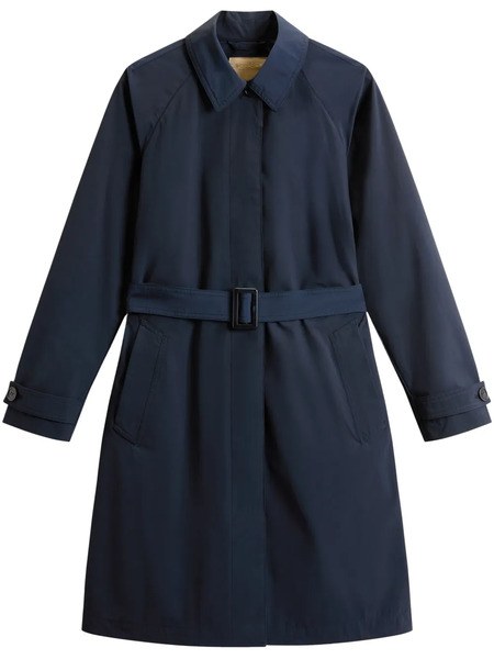  Woolrich Summer Trench Coat - Blue 
