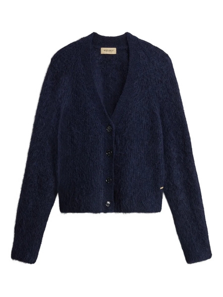  Woolrich V-neck Cardigan - Blue 
