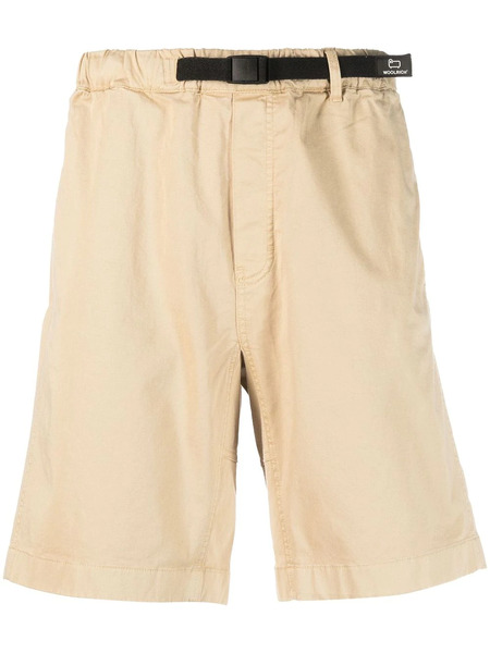  Woolrich Waist-strap Shorts - Neutrals 