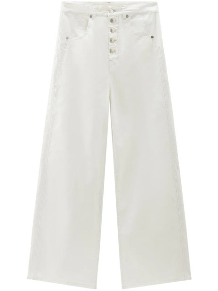  Woolrich Wide-leg Trousers - White 