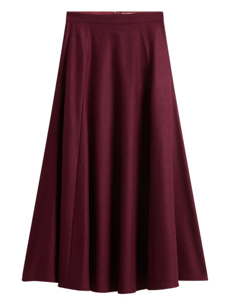  Woolrich Wool A-line Skirt - Red 