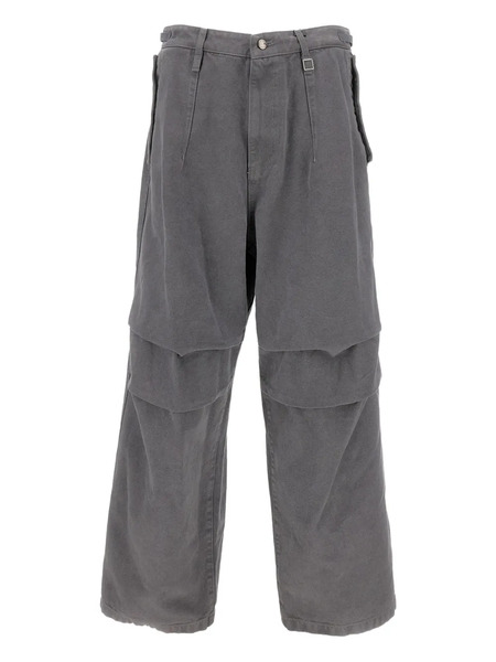 Wooyoungmi Layered-panel Jeans - Grey 