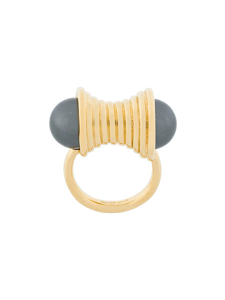  Wouters & Hendrix Curiosities Pearl Statement Ring - Metallic 