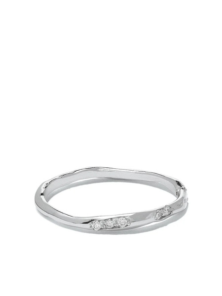  Wouters & Hendrix Gold 18kt White Gold Diamond Band - Silver 