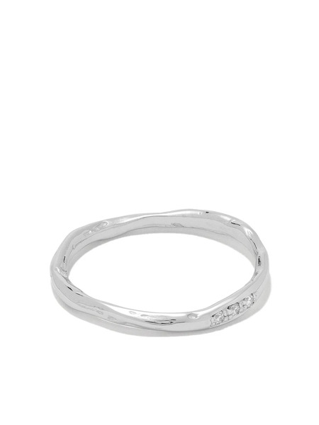  Wouters & Hendrix Gold 18kt White Gold Diamond Band - Silver 