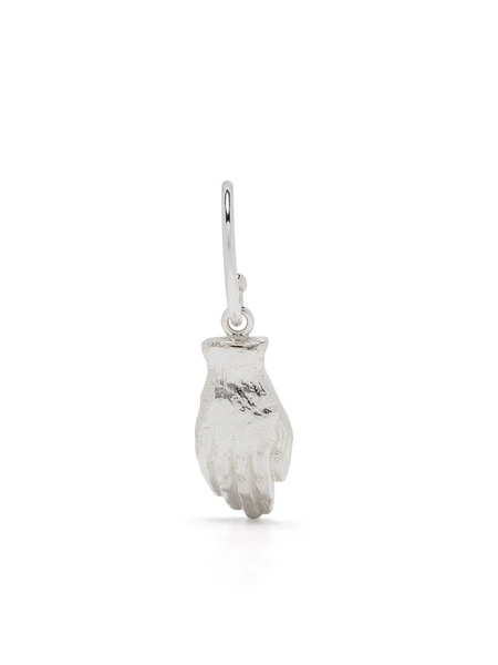  Wouters & Hendrix Hand Hook Single Earring - Silver 
