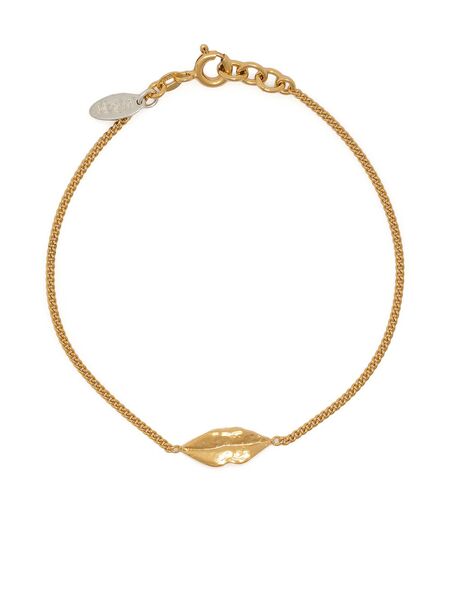  Wouters & Hendrix La Fête Des Bêtes Lips Bracelet - Gold 