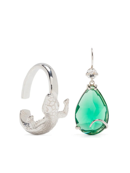  Wouters & Hendrix Salamander-motif Earrings - Silver 