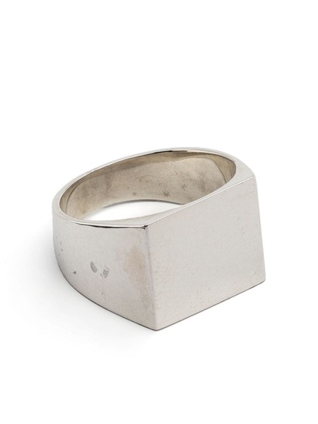  Wouters & Hendrix Square Signet Ring - Silver 