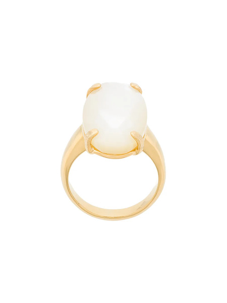  Wouters & Hendrix Technofossils Mother Of Pearl Ring - Metallic 