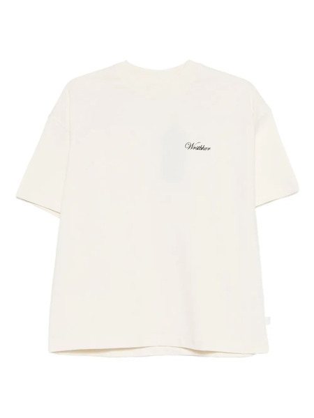  Wrstbhvr Logo-detail T-shirt - Neutrals 