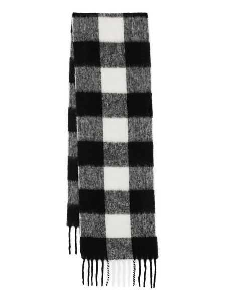  Wrstbhvr Rania Fringed-edge Scarf - Black 