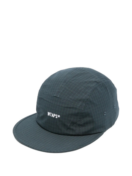  Wtaps Logo-embroidered Cotton Cap - Green 