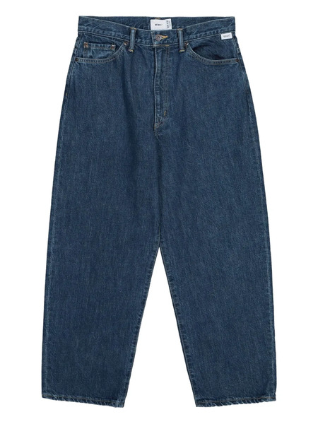  Wtaps Logo-embroidered Jeans - Blue 