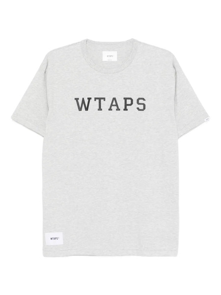 Wtaps Logo-print T-shirt - Grey 