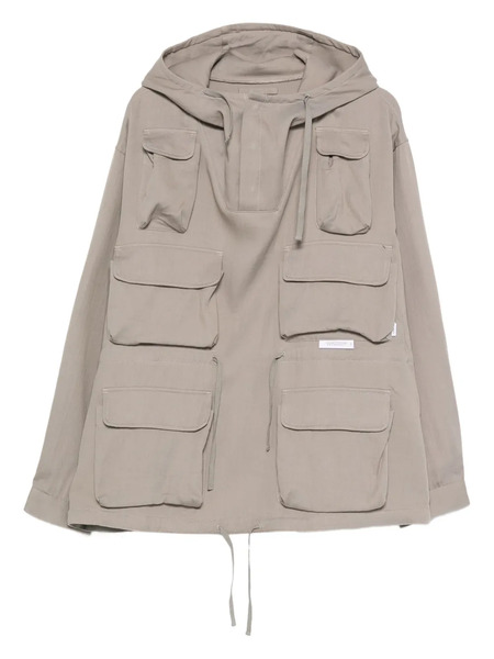  Wtaps Multi-pocket Hoodie - Grey 