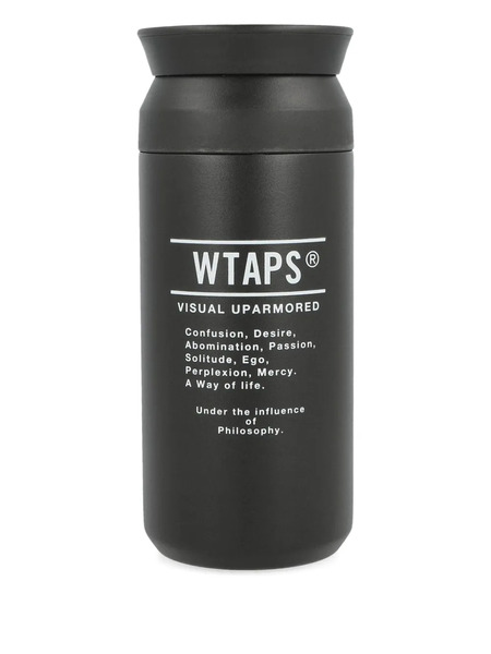  Wtaps X Kinto Printed-motif Bottle (350ml) - Black 