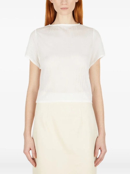  Wynn Hamlyn Crinkled Blouse - White 