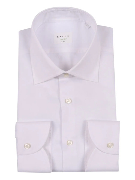  Xacus Button-cuff Cotton Shirt - White 