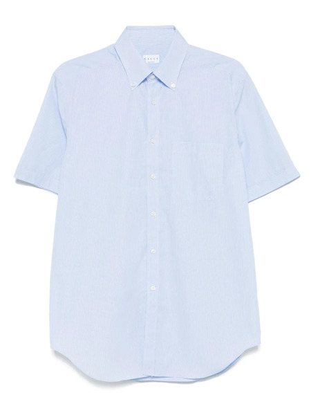  Xacus Gingham-check Shirt - Blue 