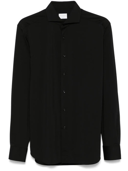  Xacus Spread-collar Shirt - Black 