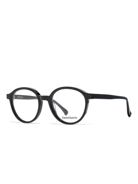  Xavier Garcia Design Bk 201 Round-frame Glasses - Black 