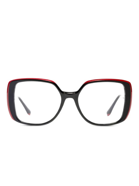  Xavier Garcia Design Celeste Square-frame Glasses - Black 