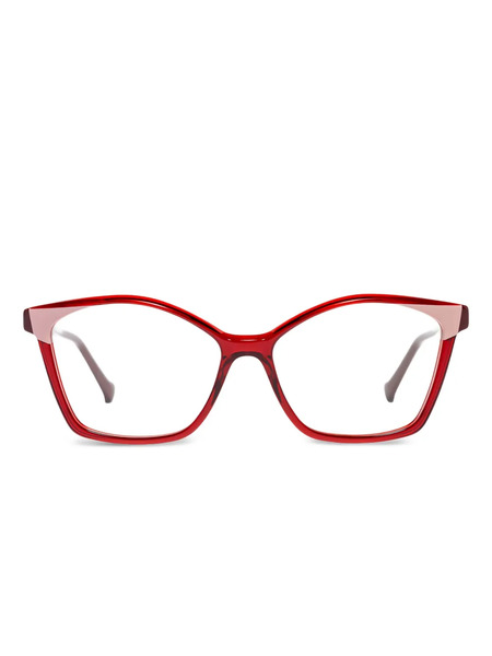  Xavier Garcia Design Madame Cat-eye Glasses - Red 
