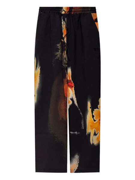  Y-3 Aop Sport Uniform Track Pants - Black 