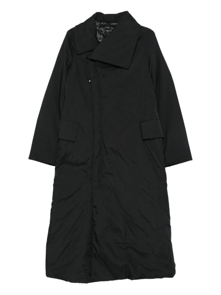  Y-3 Asymmetric-collar Raincoat - Black 