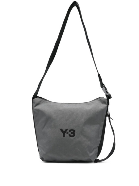  Y-3 Buckle-fastening Messenger Bag - Grey 